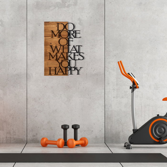 Wallity Do More Of What Makes You Happy Negro y Nogal Wallity Do More Of What Makes You Happy Negro y Nogal